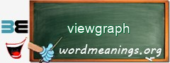 WordMeaning blackboard for viewgraph